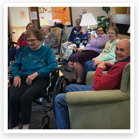 Picture of residents of Saint Josephs Home