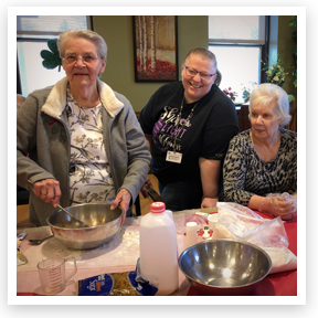 Picture of residents of Saint Joseph's Home