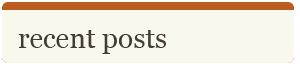 recent posts
